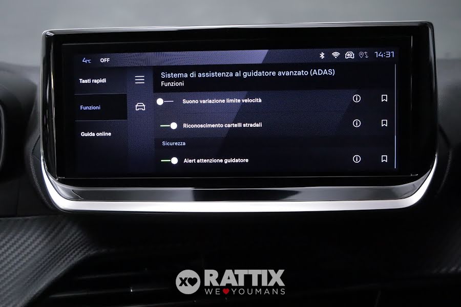 Peugeot 208 1.2 Puretech 100CV Allure Grigio Artense  Aziendale foto 22