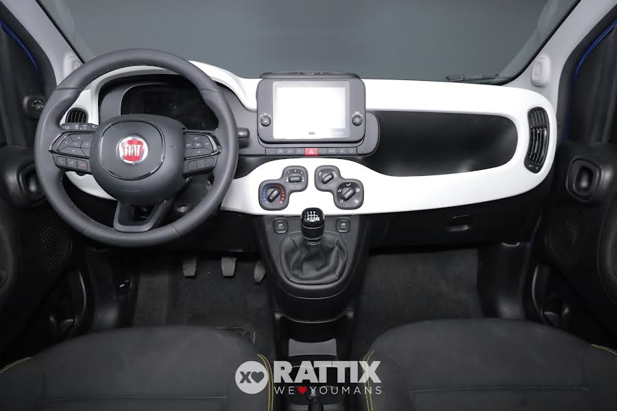Fiat Panda Pandina 1.0 firefly hybrid 70CV Cross Blu Metallizzato  Aziendale foto 9