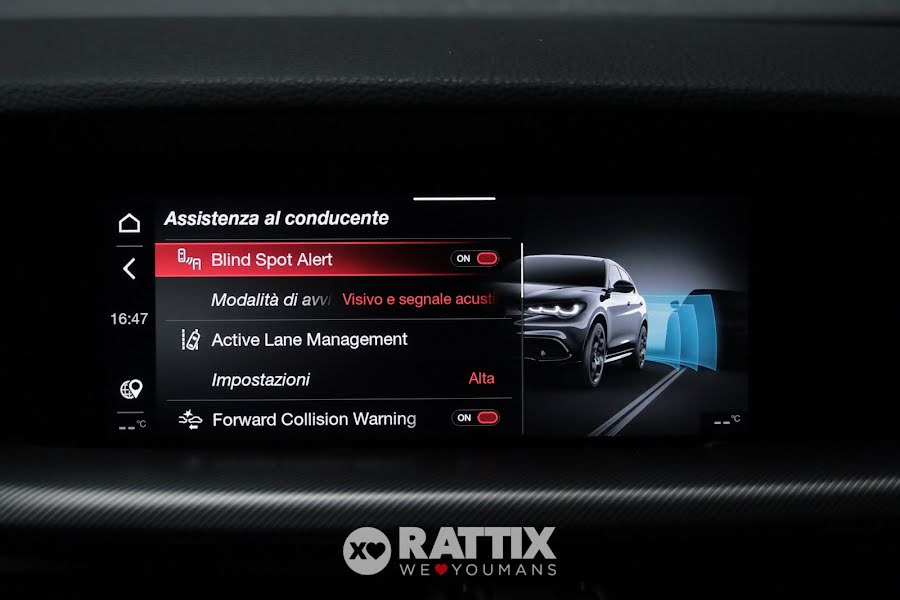 Alfa Romeo Stelvio 2.2 t 210CV Veloce Q4 auto Bianco  Aziendale foto 24