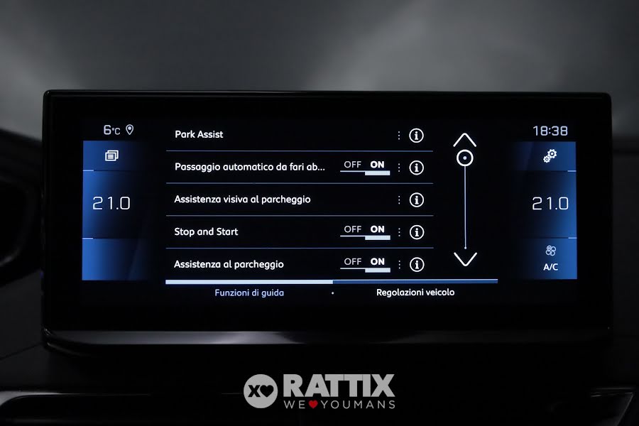 Peugeot 5008 1.5 bluehdi 130CV Active Pack eat8 7p.ti Grigio  Usato foto 26