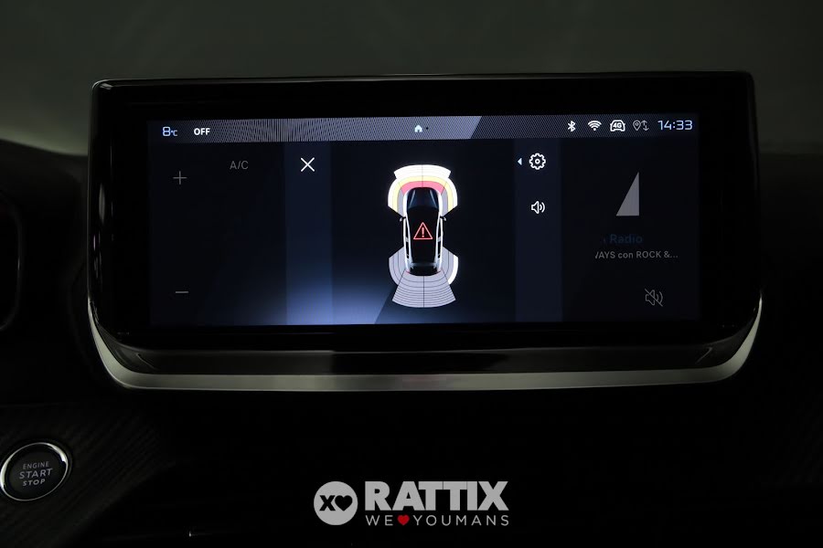 Peugeot 208 1.2 hybrid Allure e-dcs 6 Grigio Selenium  Aziendale foto 20