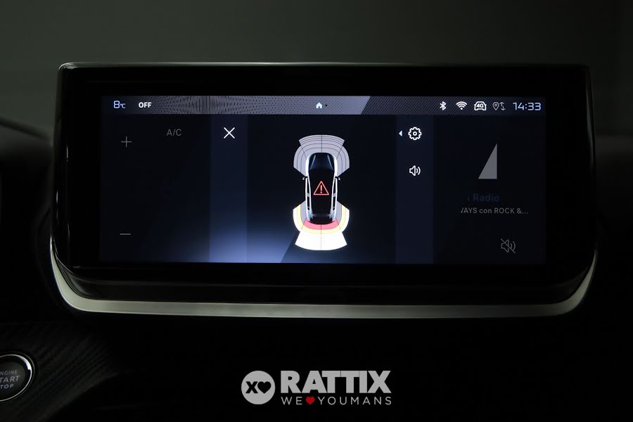 Peugeot 208 1.2 hybrid Allure e-dcs 6 Grigio Selenium  Aziendale foto 21