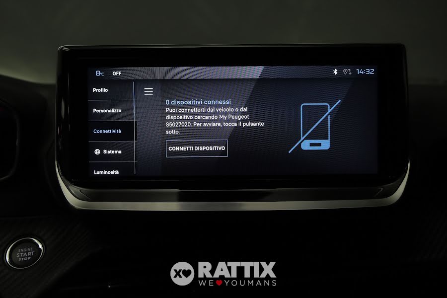 Peugeot 208 1.2 hybrid Allure e-dcs 6 Grigio Selenium  Aziendale foto 22