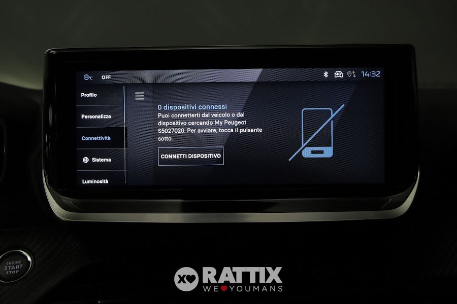 Peugeot 208 1.2 hybrid Allure e-dcs 6 Grigio Selenium  Aziendale foto 25