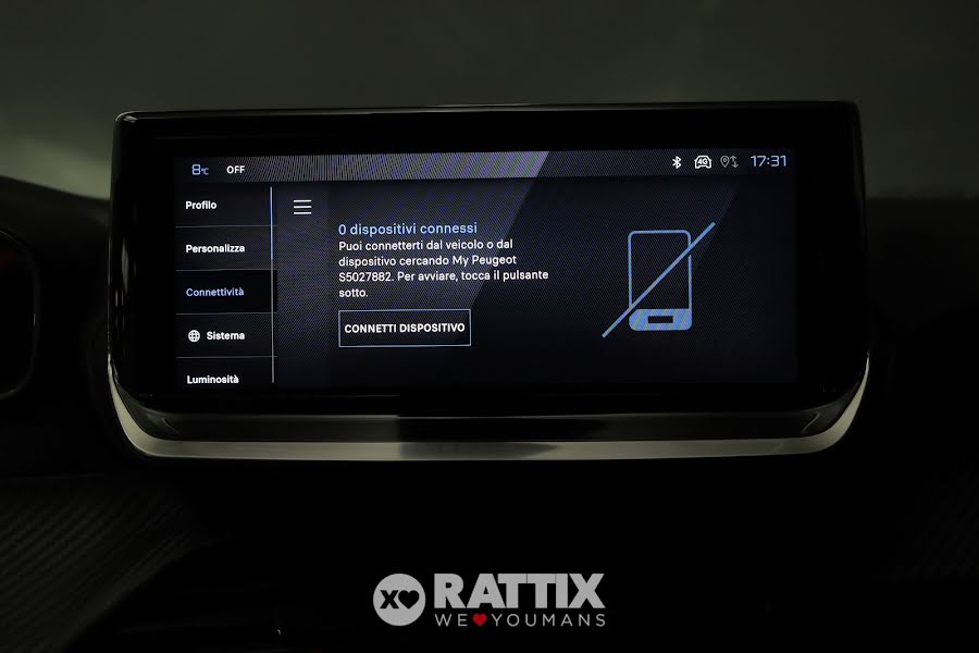 Peugeot 208 1.2 hybrid Allure e-dcs 6 Grigio Selenium  Aziendale foto 25