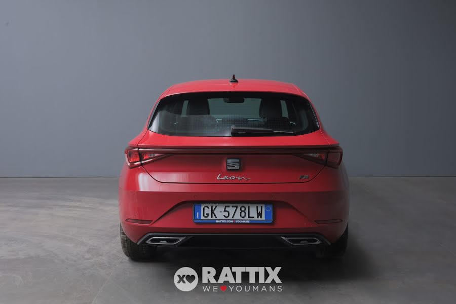 SEAT Leon 1.5 ETSI 150CV FR DSG Rosso   Aziendale foto 6