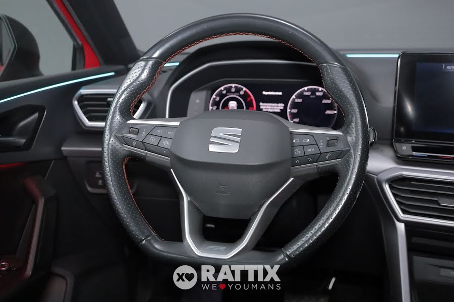 SEAT Leon 1.5 ETSI 150CV FR DSG Rosso   Aziendale foto 11