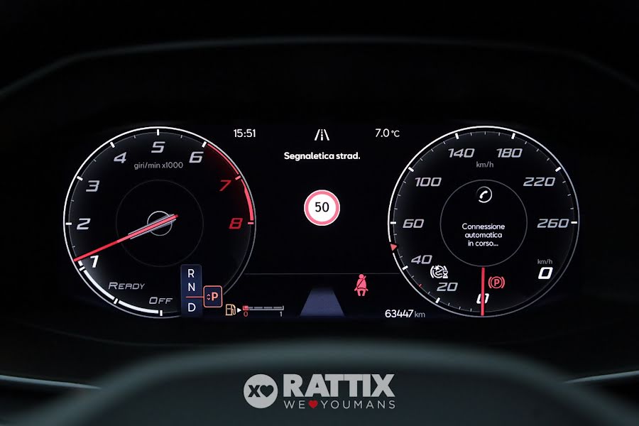 SEAT Leon 1.5 ETSI 150CV FR DSG Rosso   Aziendale foto 16