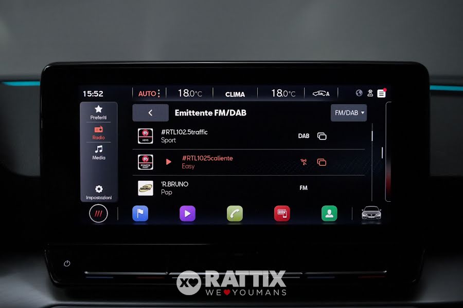 SEAT Leon 1.5 ETSI 150CV FR DSG Rosso   Aziendale foto 21