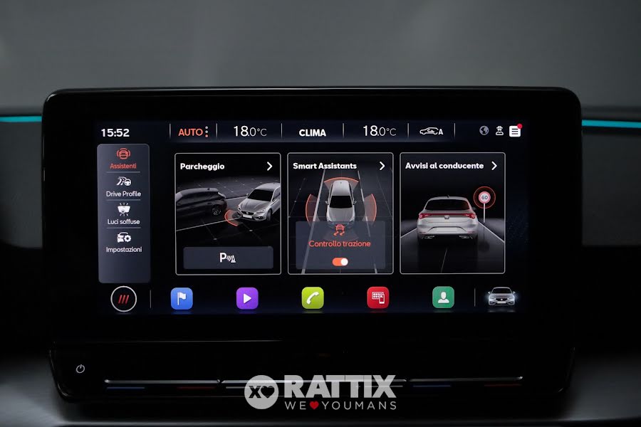 SEAT Leon 1.5 ETSI 150CV FR DSG Rosso   Aziendale foto 23