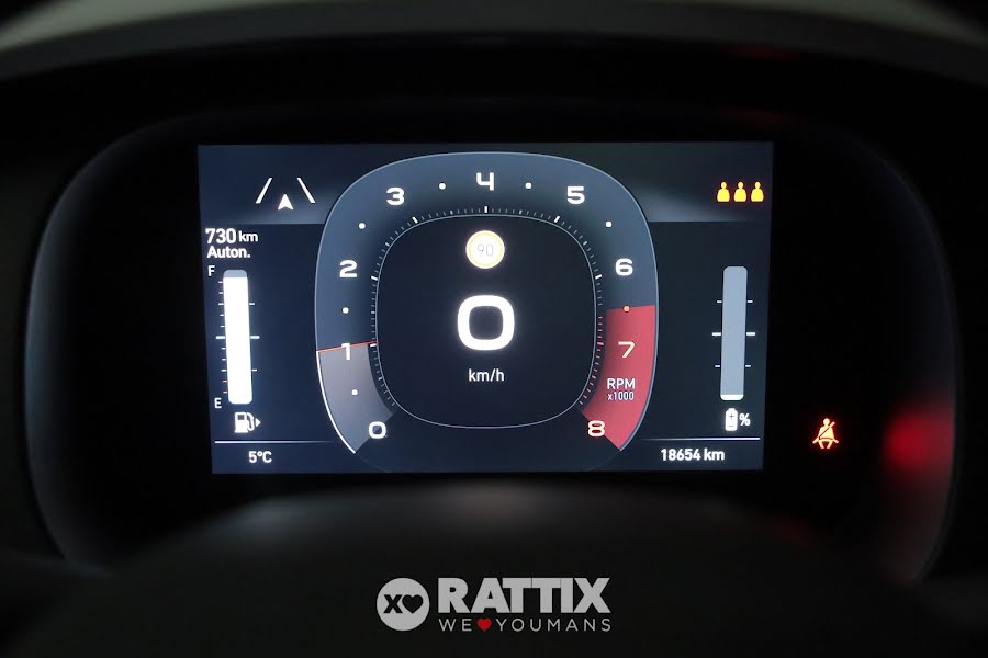Fiat Panda Pandina 1.0 Firefly Hybrid 70CV Cross Nero Cinema  Aziendale foto 15