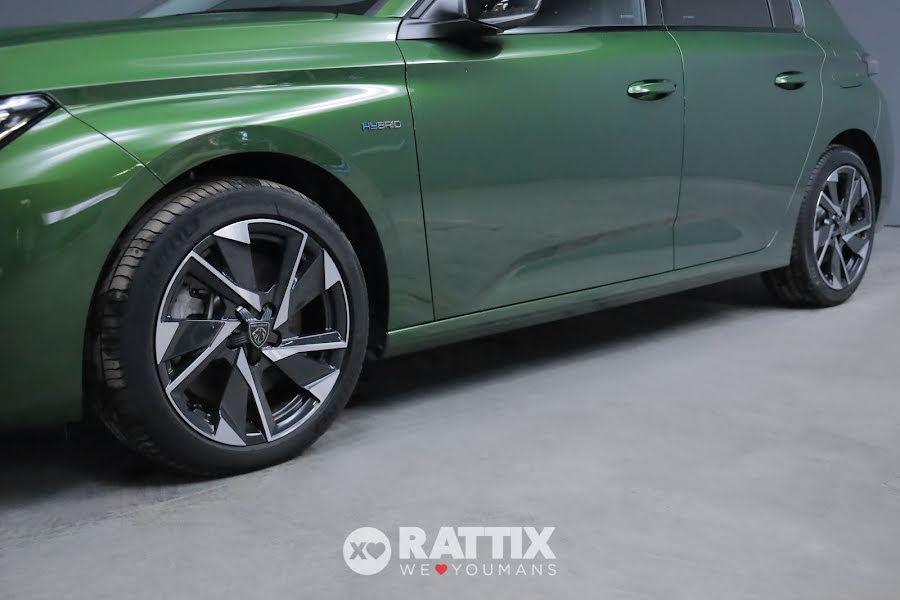 Peugeot 308 1.6 hybrid 180CV Allure Pack e-eat8 Verde Olivine  Aziendale foto 4