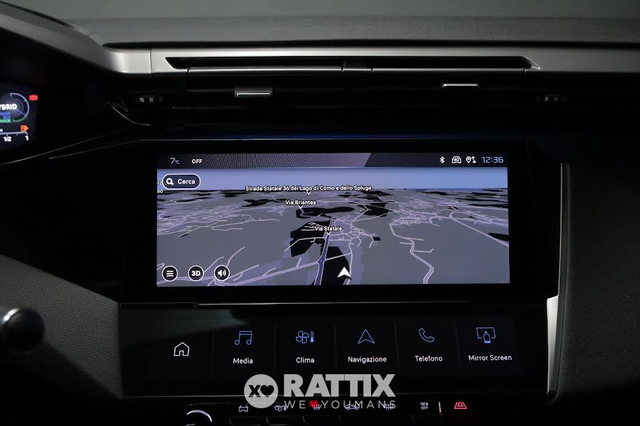 Peugeot 308 1.6 hybrid 180CV Allure Pack e-eat8 Verde Olivine  Aziendale foto 17