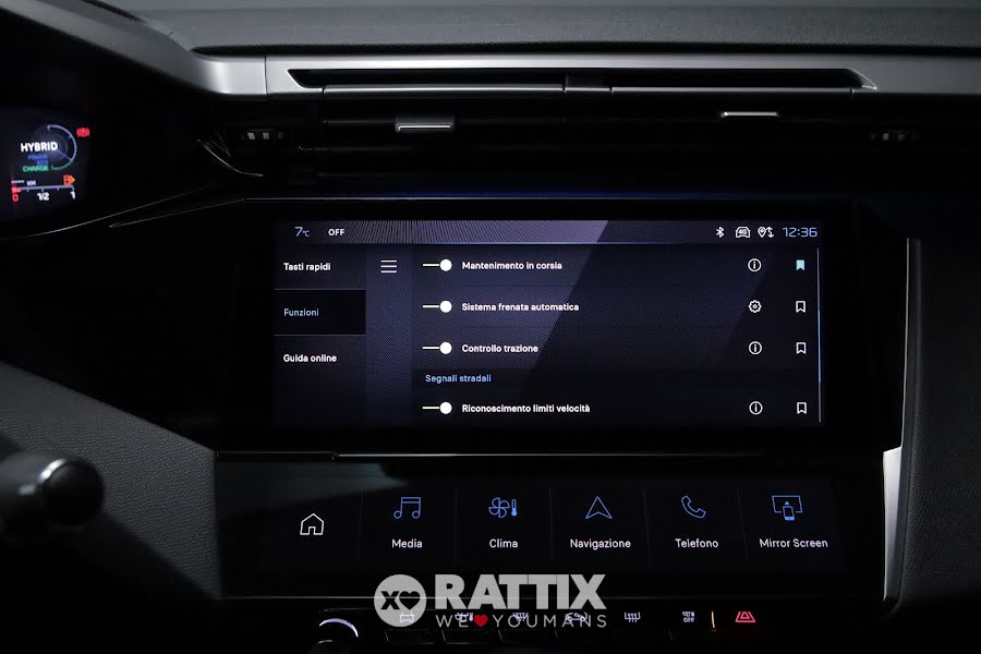 Peugeot 308 1.6 hybrid 180CV Allure Pack e-eat8 Verde Olivine  Aziendale foto 18