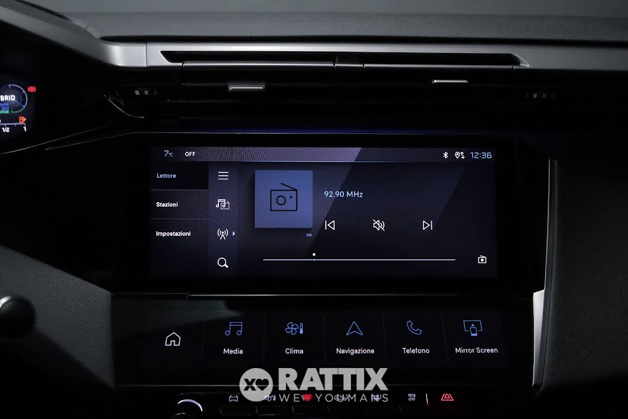 Peugeot 308 1.6 hybrid 180CV Allure Pack e-eat8 Verde Olivine  Aziendale foto 19