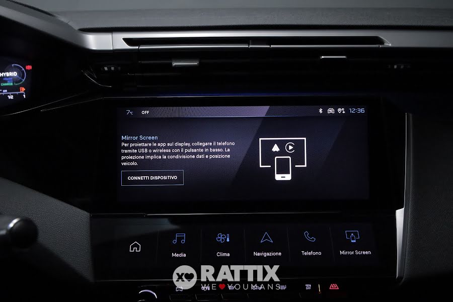 Peugeot 308 1.6 hybrid 180CV Allure Pack e-eat8 Verde Olivine  Aziendale foto 20