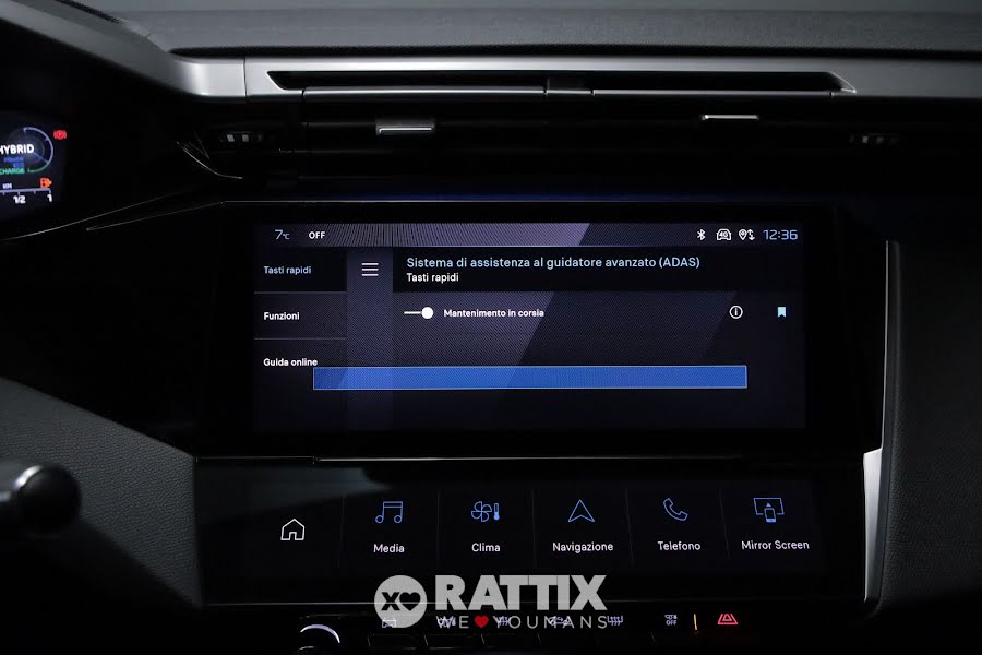 Peugeot 308 1.6 hybrid 180CV Allure Pack e-eat8 Verde Olivine  Aziendale foto 21