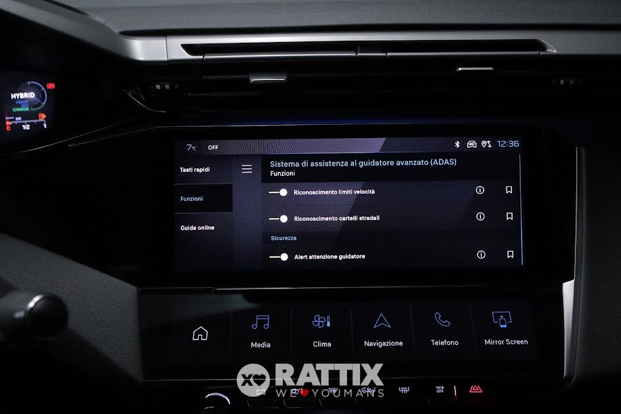 Peugeot 308 1.6 hybrid 180CV Allure Pack e-eat8 Verde Olivine  Aziendale foto 23