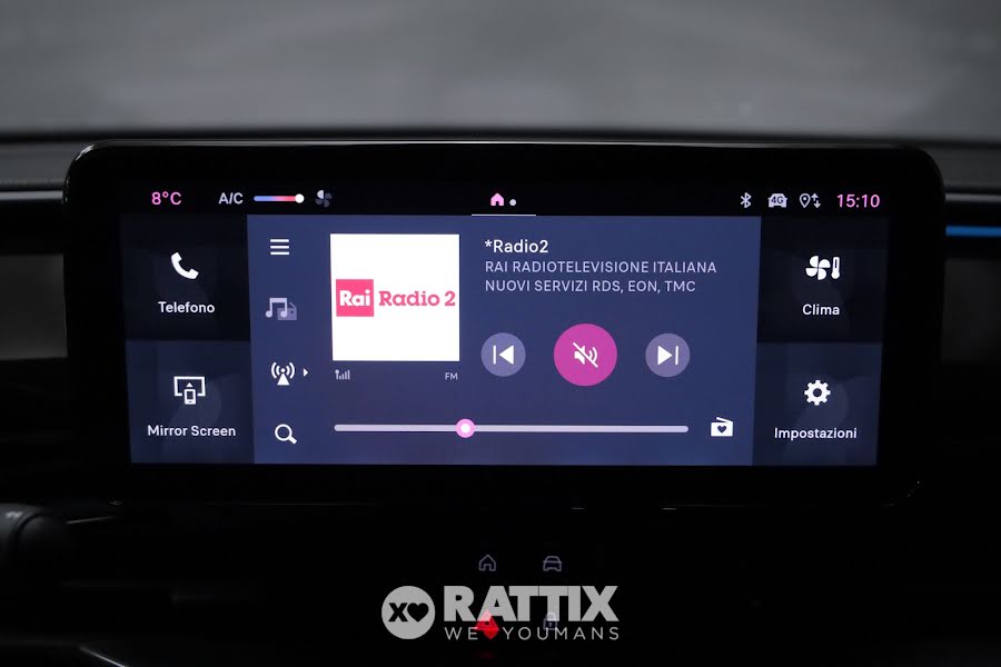 Fiat 600 1.2 Hybrid 145CV Pop Auto Nero Cinema  Aziendale foto 17