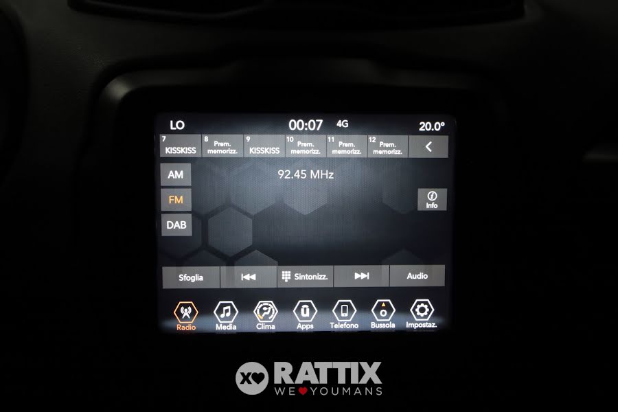 Jeep Renegade 1.5 Turbo T4 Mhev 130CV Limited DCT Solid Black   Aziendale foto 18