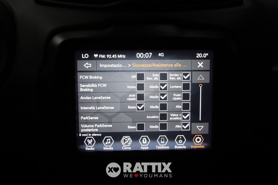 Jeep Renegade 1.5 Turbo T4 Mhev 130CV Limited DCT Solid Black   Aziendale foto 19