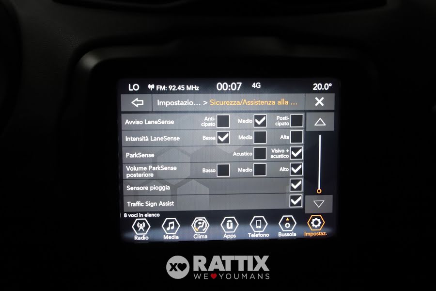 Jeep Renegade 1.5 Turbo T4 Mhev 130CV Limited DCT Solid Black   Aziendale foto 20