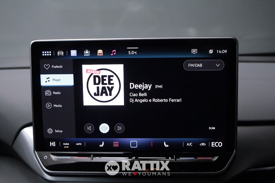 Volkswagen ID.4 77kWh Pro Performance  Bianco Ghiaccio  Aziendale foto 21