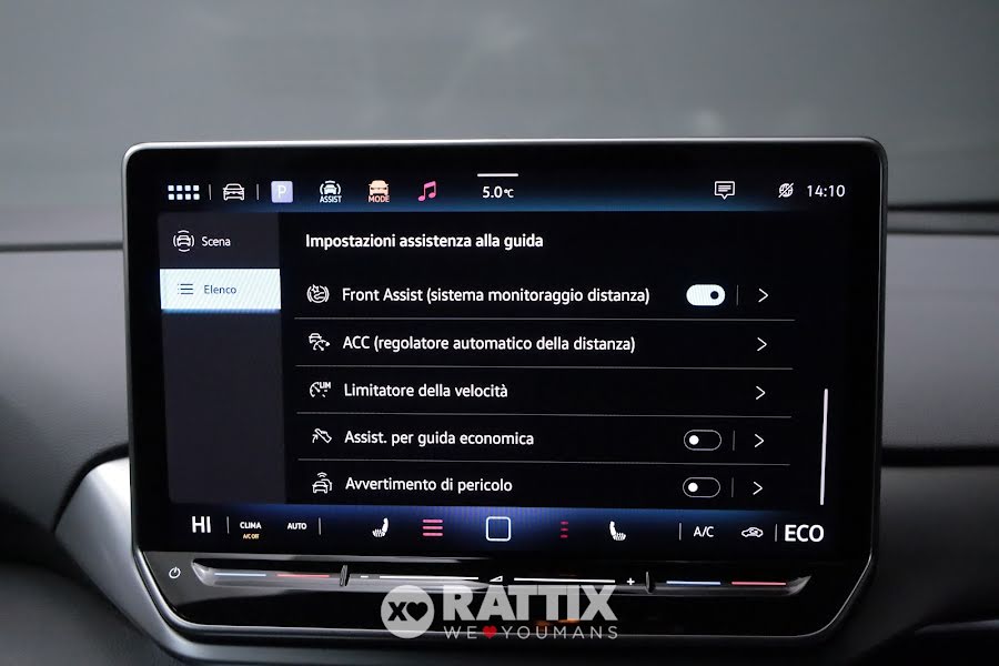 Volkswagen ID.4 77kWh Pro Performance  Bianco Ghiaccio  Aziendale foto 24