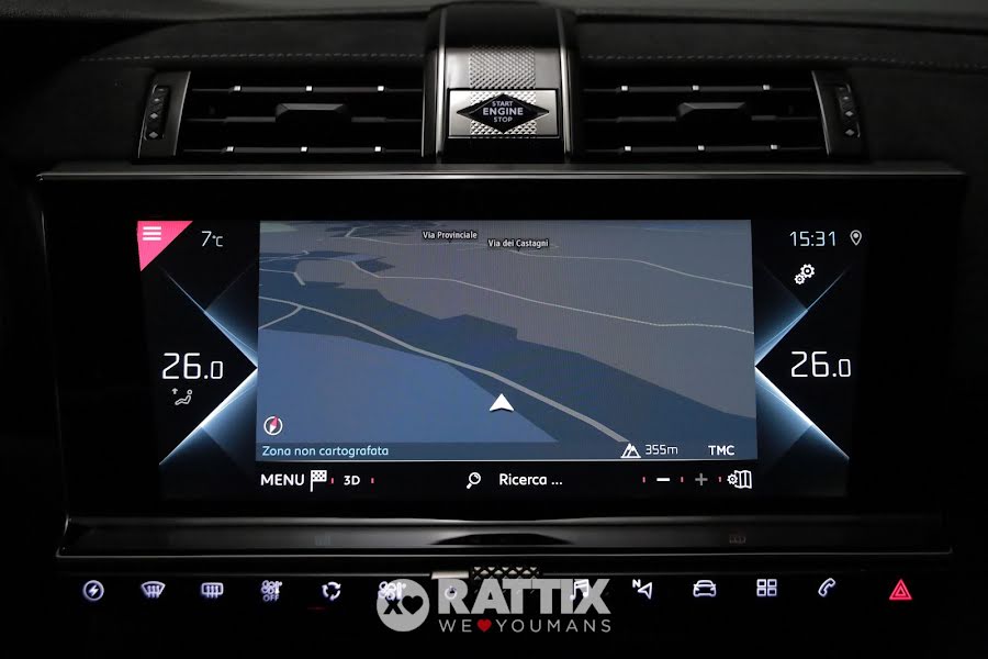 DS Automobiles DS 7 Crossback 1.6 e-tense Phev Performance Line Auto Grigio Artense  Aziendale foto 21