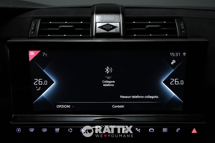 DS Automobiles DS 7 Crossback 1.6 e-tense Phev Performance Line Auto Grigio Artense  Aziendale foto 22