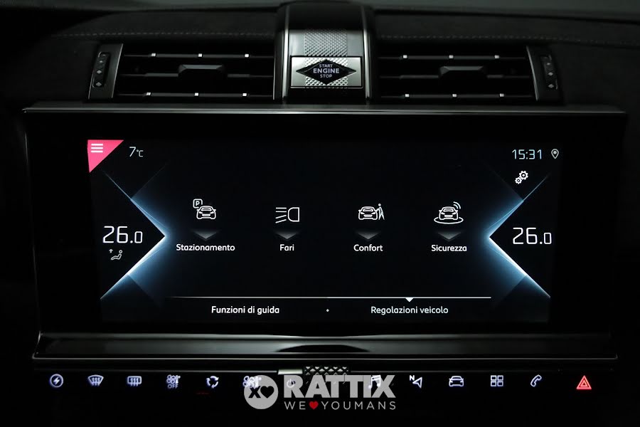 DS Automobiles DS 7 Crossback 1.6 e-tense Phev Performance Line Auto Grigio Artense  Aziendale foto 25