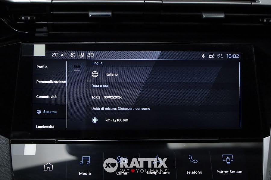 Peugeot 308 1.5 BlueHDI 130CV Allure EAT8 Grigio Selenium  Km 0 foto 20