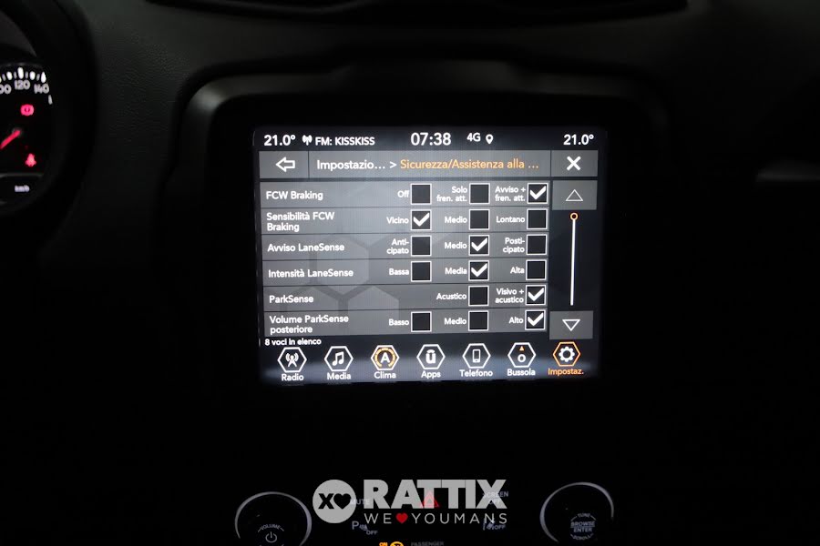 Jeep Renegade 1.5 turbo t4 mhev 130CV Limited dct Alpine white  Aziendale foto 19