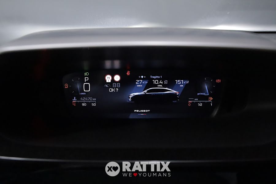 Peugeot 408 1.2 puretech 130CV Allure Pack eat8 Blu Obsession  Aziendale foto 14