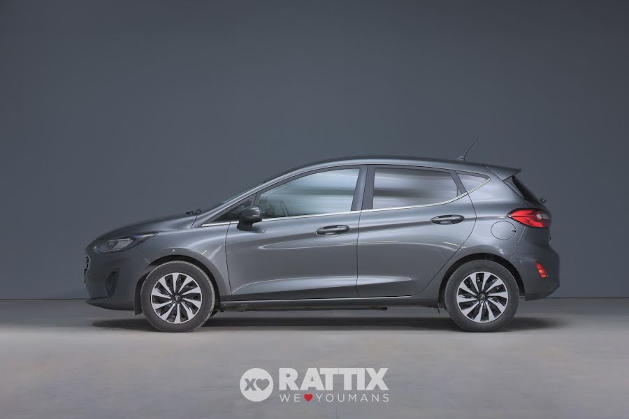 Ford Fiesta 1.1 75CV Titanium MAGNETIC GREY METALLIZZATO  Aziendale foto 2