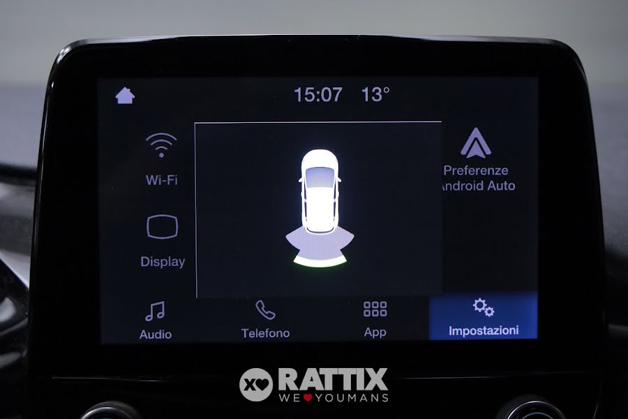 Ford Fiesta 1.1 75CV Titanium MAGNETIC GREY METALLIZZATO  Aziendale foto 18