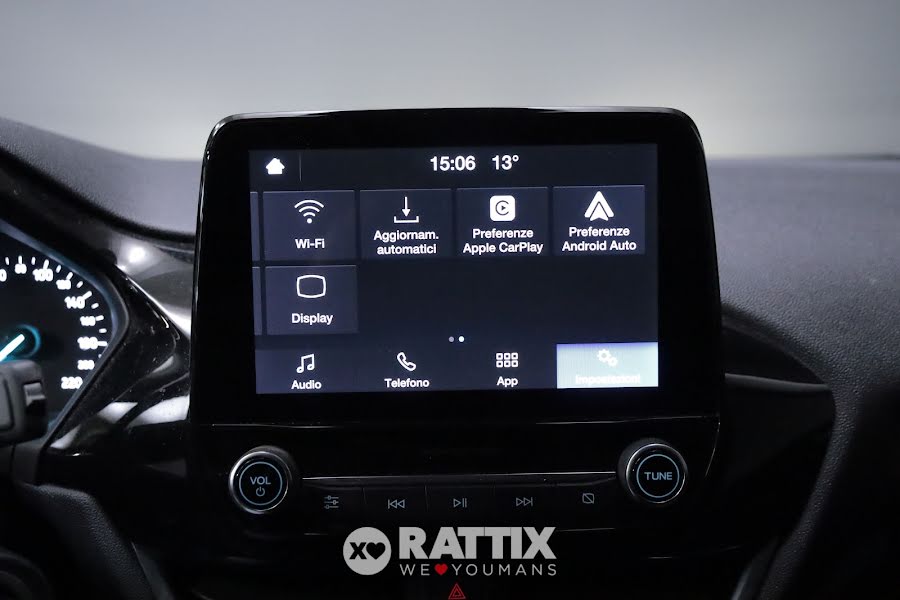 Ford Fiesta 1.1 75CV Titanium MAGNETIC GREY METALLIZZATO  Aziendale foto 19