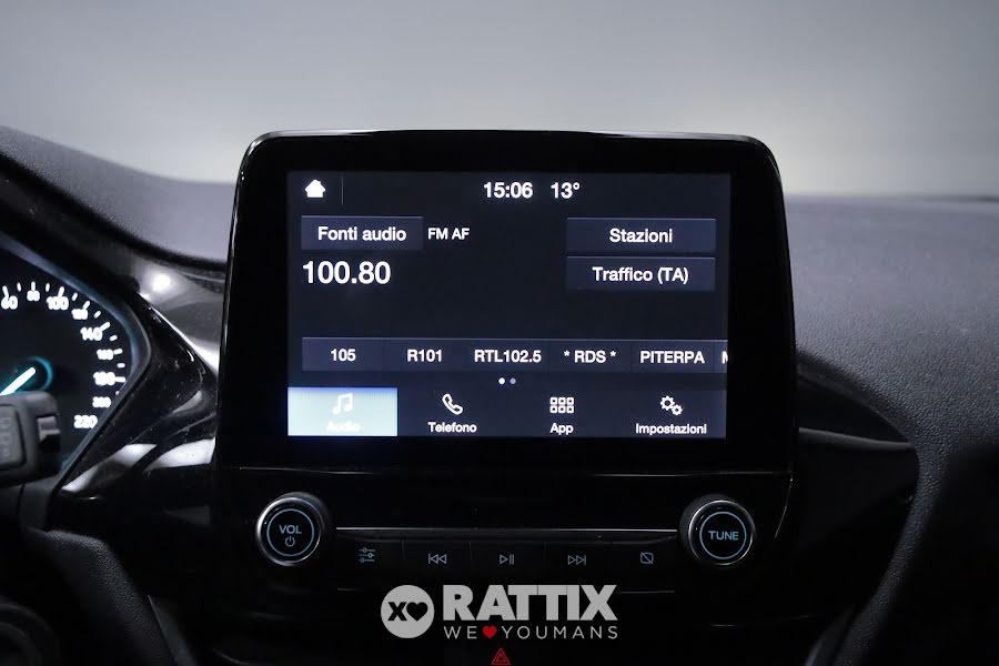 Ford Fiesta 1.1 75CV Titanium MAGNETIC GREY METALLIZZATO  Aziendale foto 20