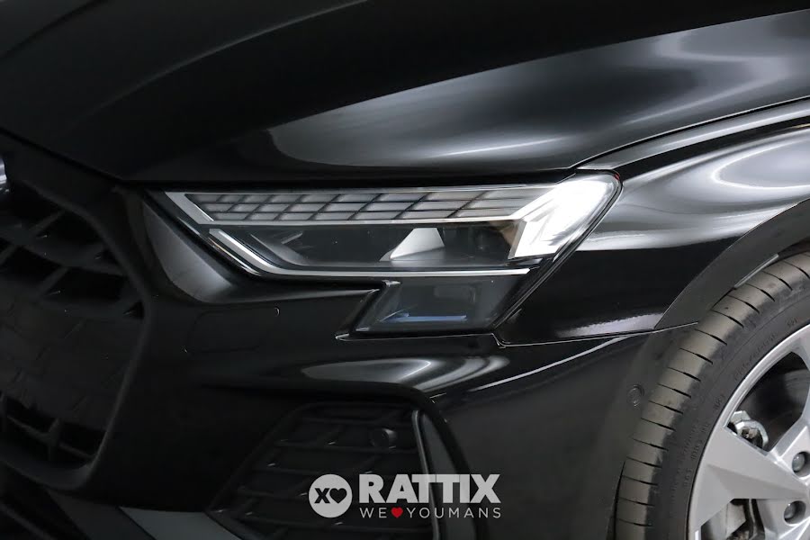 Audi A3 Sportback 35 2.0 tdi 150CV S line s-tronic + tetto apribile Nero Mythos  Aziendale foto 3