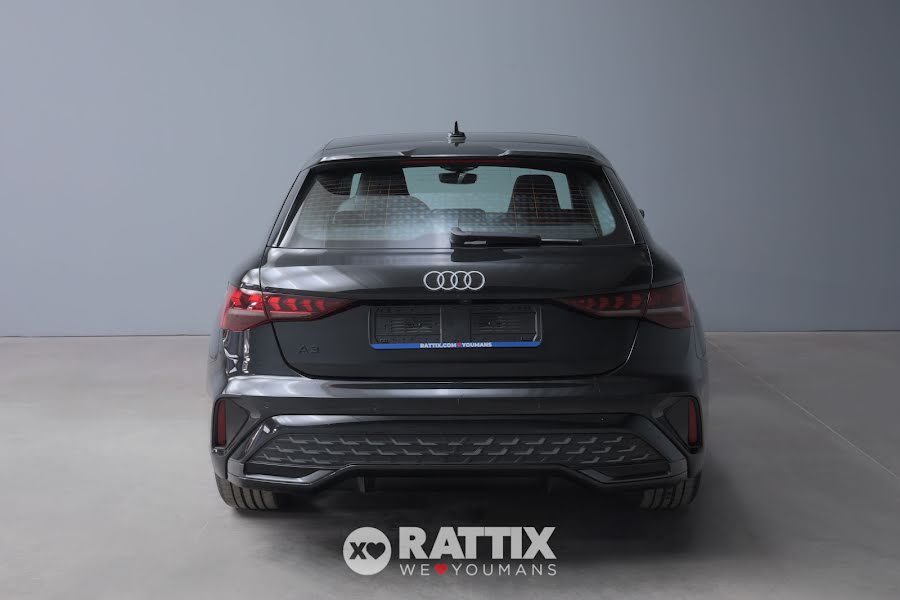 Audi A3 Sportback 35 2.0 tdi 150CV S line s-tronic + tetto apribile Nero Mythos  Aziendale foto 5