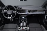 Miniatura Audi A3 Sportback 35 2.0 tdi 150CV S line s-tronic + tetto apribile Nero Mythos  Aziendale foto 30
