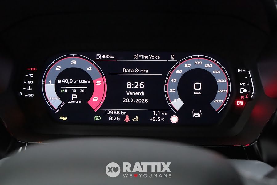 Audi A3 Sportback 35 2.0 tdi 150CV S line s-tronic + tetto apribile Nero Mythos  Aziendale foto 15