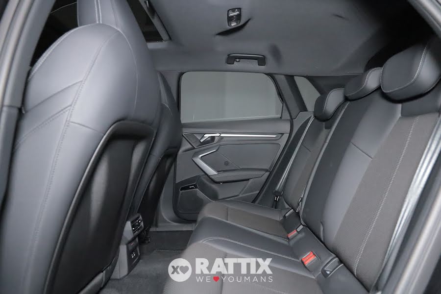 Audi A3 Sportback 35 2.0 tdi 150CV S line s-tronic + tetto apribile Nero Mythos  Aziendale foto 26