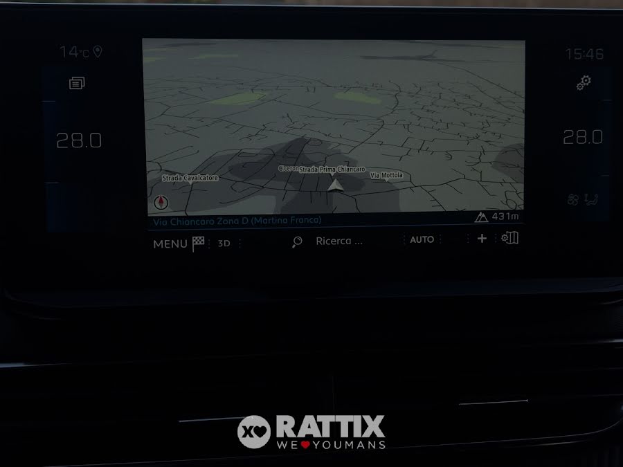 Peugeot 5008 1.5 bluehdi 130CV Allure Pack eat8 7p.ti Grigio Artense  Aziendale foto 16