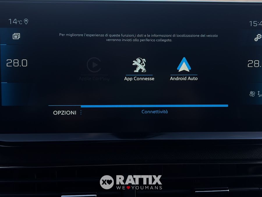 Peugeot 5008 1.5 bluehdi 130CV Allure Pack eat8 7p.ti Grigio Artense  Aziendale foto 17