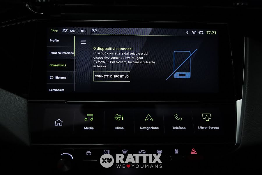 Peugeot 308 1.2 Puretech t 130CV GT EAT8 Nero Perla  Aziendale foto 22