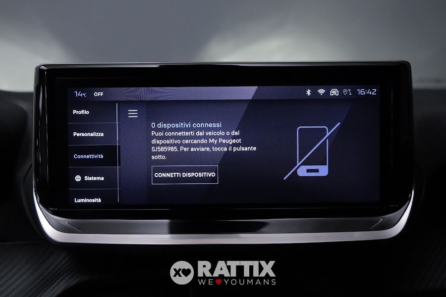 Peugeot 2008 1.2 puretech 130CV Allure eat8 Blu Obsession  Aziendale foto 26