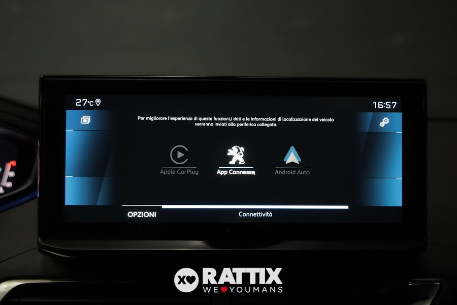 Peugeot 3008 1.6 Hybrid PHEV 225CV Allure Pack e-EAT8 Blu Celebes  Aziendale foto 21