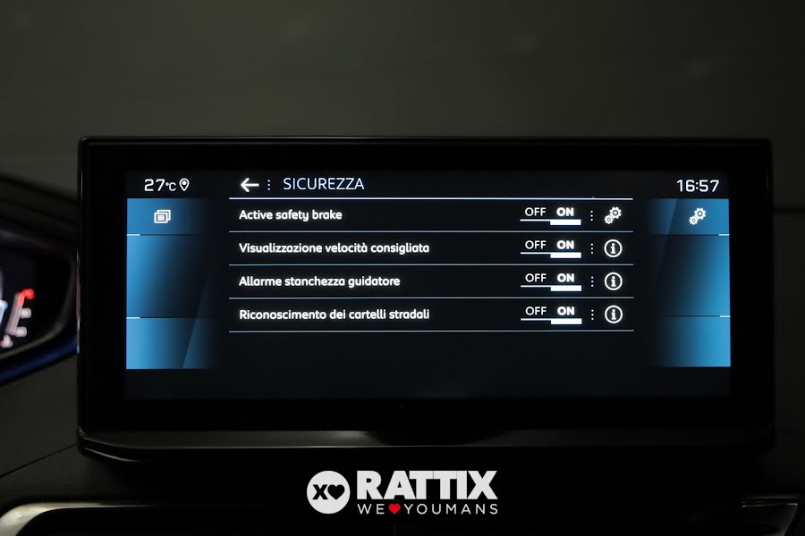 Peugeot 3008 1.6 Hybrid PHEV 225CV Allure Pack e-EAT8 Blu Celebes  Aziendale foto 24