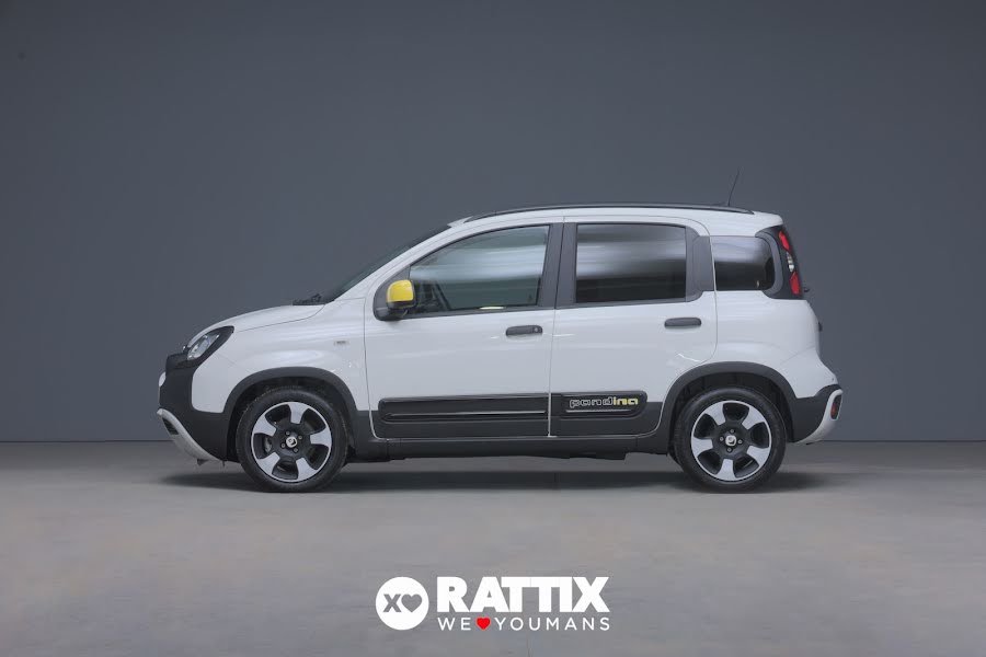 Fiat Panda Pandina 1.0 Firefly Hybrid 70CV Cross White Solid Paint  Aziendale foto 2